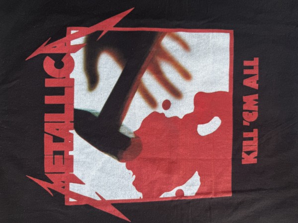 Vintage 1980s METALLICA Kill Em All T Shirt