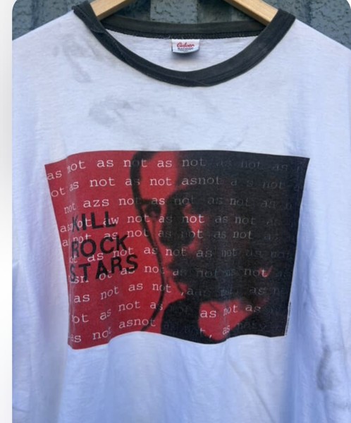 Kill Rock Stars ringer tee
