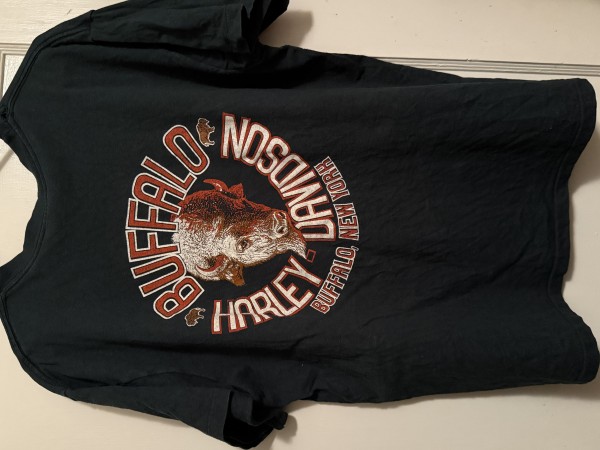 90s 3D Emblem Eagle Harley shirt