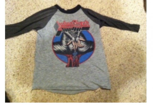 1984 Judas Priest baseball t shirt value