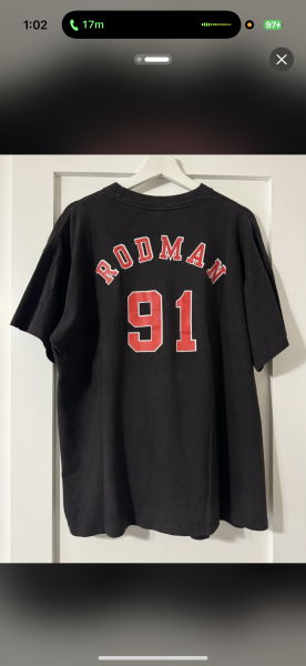90s Dennis Rodman Rap Tee