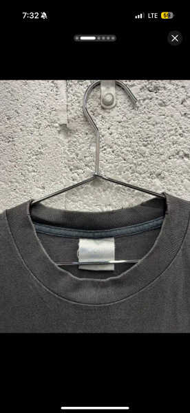 Vintage Nirvana sliver tee