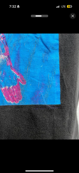 Vintage Nirvana sliver tee