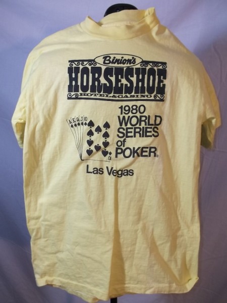 1980 WSOP T-shirt
