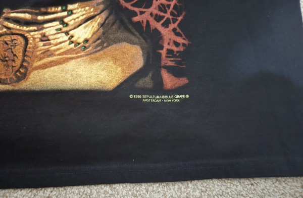Sepultura Roots on Hanes Tag