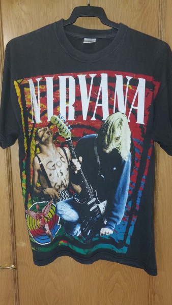 Nirvana In utero TS L Genuine vintage 90s