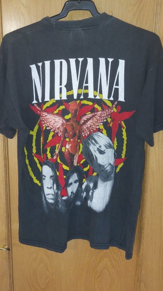 Nirvana In utero TS L Genuine vintage 90s