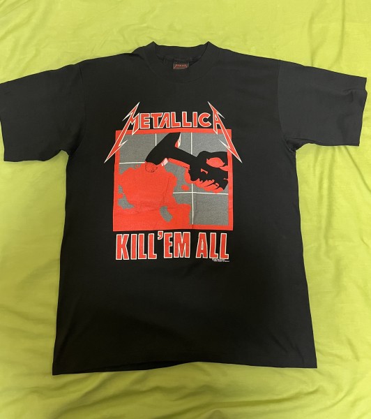 Dead stock Metallica Kill ’em all Liget Check