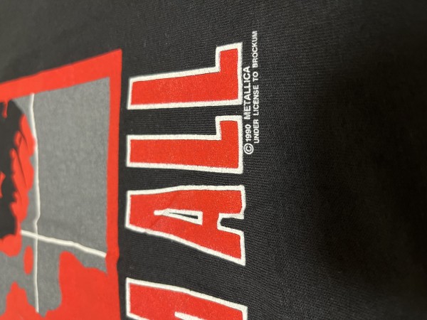 Dead stock Metallica Kill ’em all Liget Check