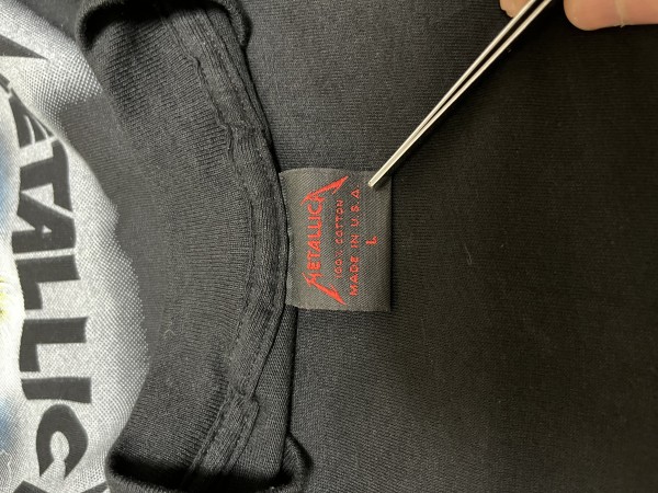 Dead stock Metallica Kill ’em all Liget Check