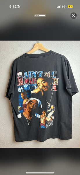 Tupac California Love Rap Tee
