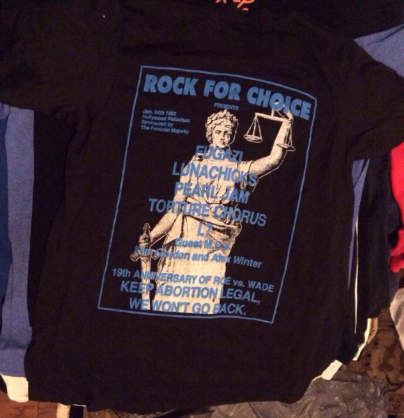 1992 Rock For Choice Fugazi Pearl Jam