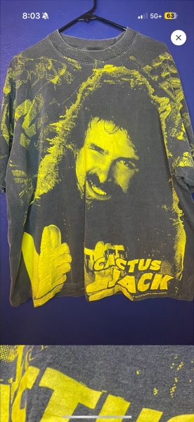 Mick Foley big face Cactus Jack aop
