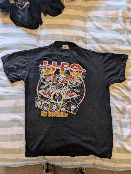 Any help with this UFO tee on a Fantasy A&G tag, the stitched in tags bug me