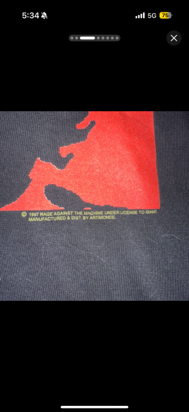 ‘97 Rage Against the machine Che long sleeve