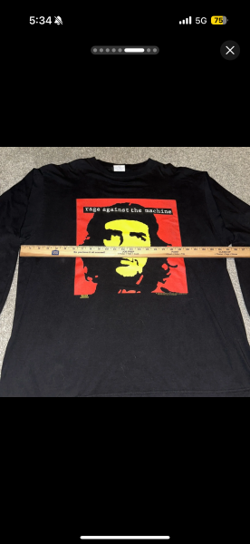 ‘97 Rage Against the machine Che long sleeve
