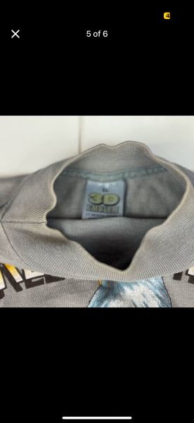 90s Harley long sleeve 3D emblem