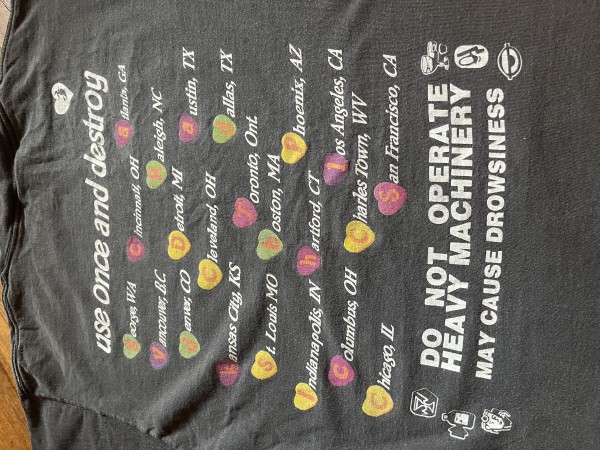vintage HOLE tee - Use once and destroy