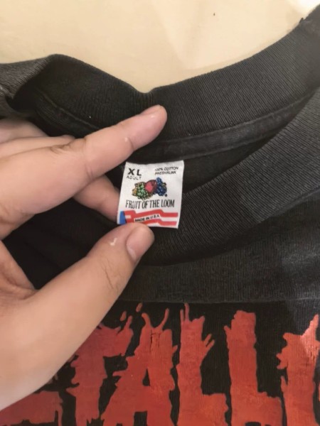 FOTL 90s metallica tee