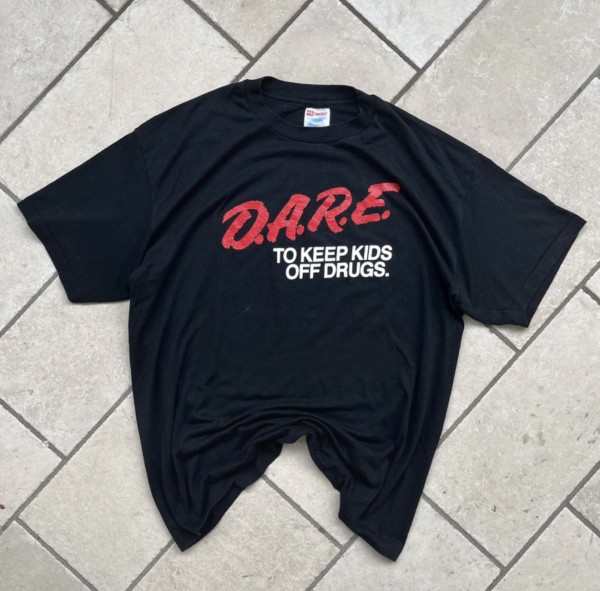 Hanes DARE America tag