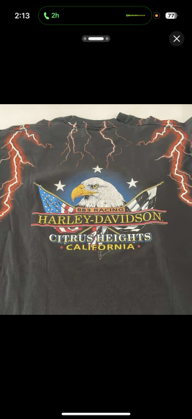 90s Harley Lightning Tee 3xl