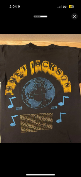‘94 Janet Jackson tour tee