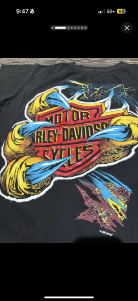Harley Funwear dragon tee Medium
