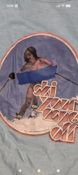 70s ski your Aspen off NSFW shirt