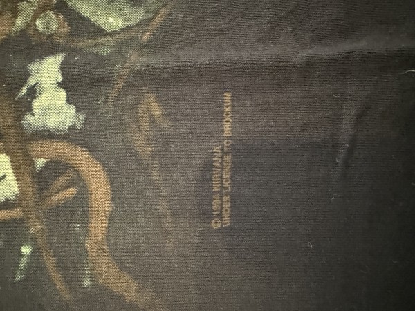 Vintage Nirvana Seahorse T Shirt