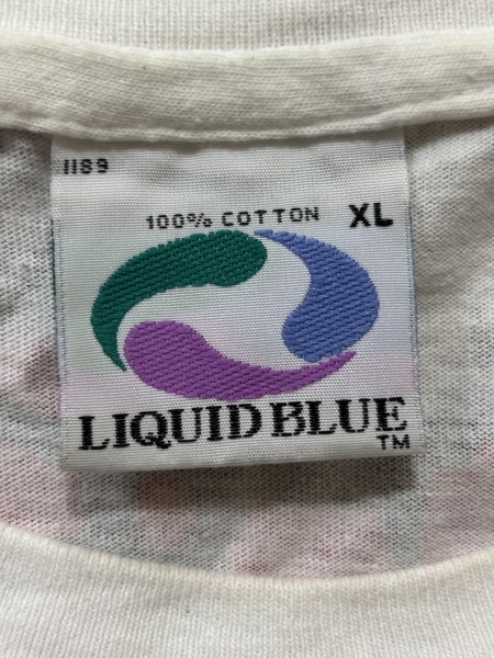 Liquid Blue- Skull and Roses AOP
