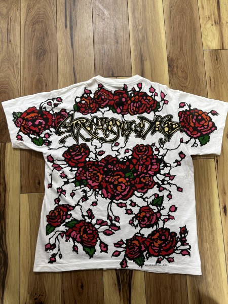 Liquid Blue- Skull and Roses AOP