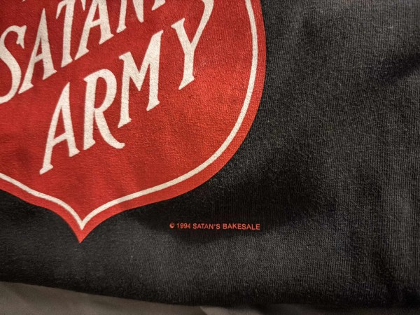legit check on Marilyn manson satanic army 94'