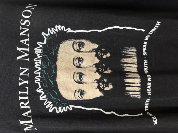 Marilyn manson 1996 believe tee