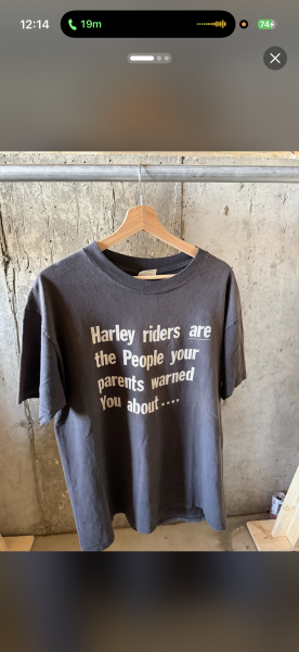 80s Harley The People Your Parents Warned us about tee