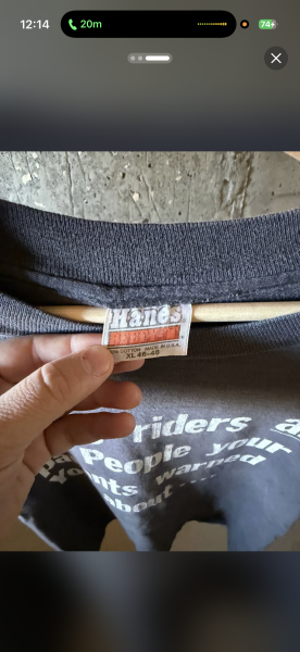 80s Harley The People Your Parents Warned us about tee