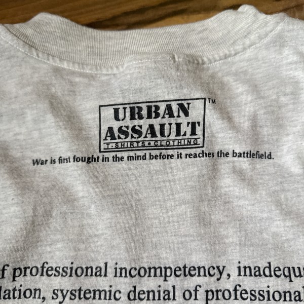New Jack Slavery Urban Assault T-shirt