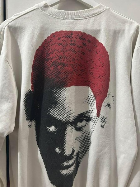 Legit check 90s nike red hair rodman crewneck