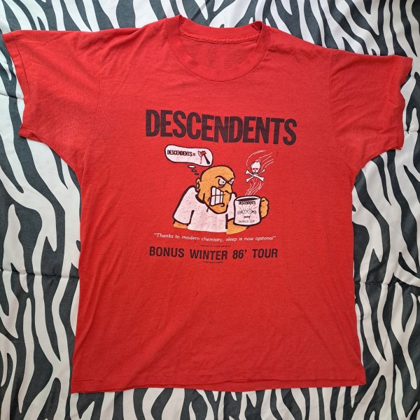 Descendents 1985, 86 Shirts on Ebay