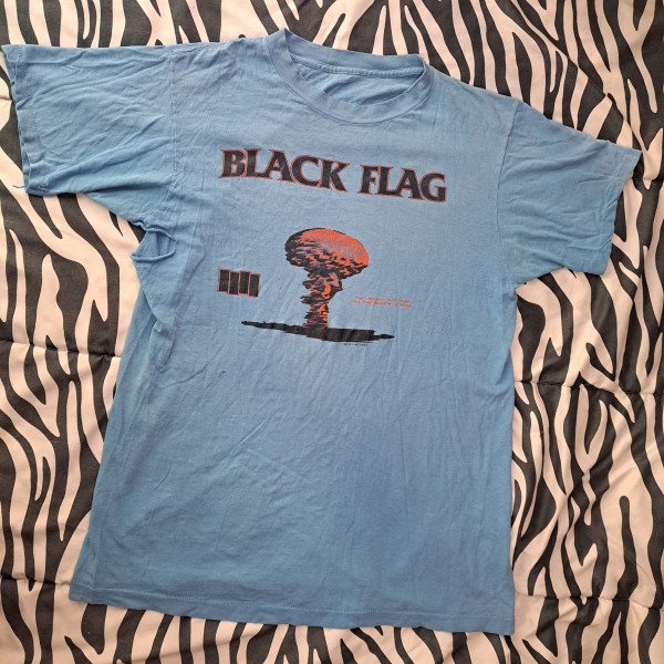 1986 Black Flag SST Mushroom Cloud