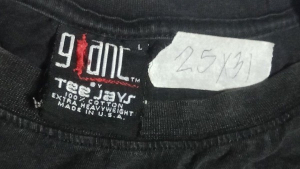 VINTAGE 1996 KURT COBAIN END OF MUSIC TEE