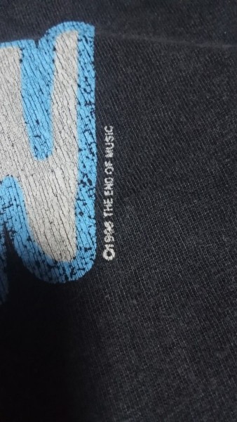 VINTAGE 1996 KURT COBAIN END OF MUSIC TEE