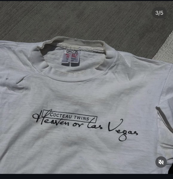 Early 90s Cocteau Twins Heaven or Las Vegas Parking Lot Boot