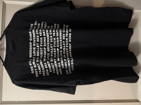 2001 Marilyn Manson Degenerate T-Shirt
