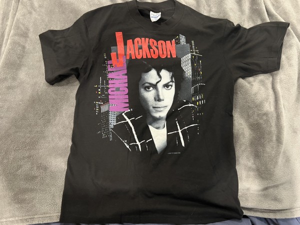 Michael Jackson 1988 Bad Tour Shirt