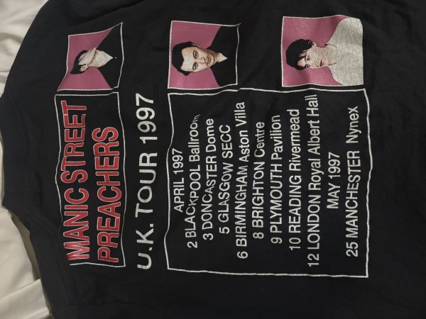 1997 Manic Street Preachers All Sport Tag