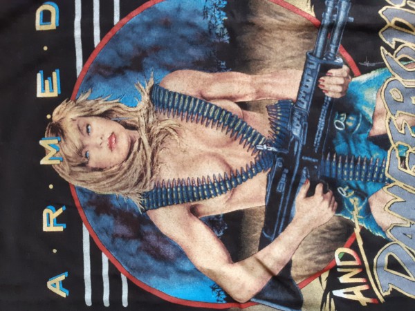 3d emblem armed and dangerous