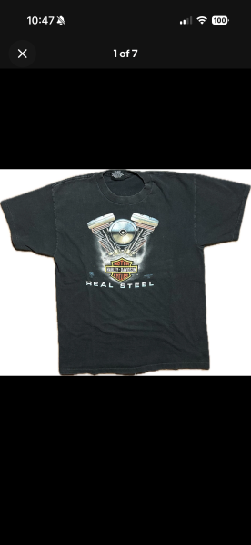 1988 Real Steel Harley 3d emblem