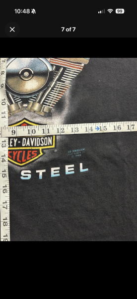 1988 Real Steel Harley 3d emblem