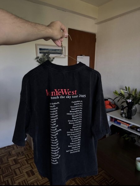 Back of the t shirt