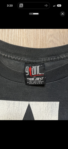 90s Queensryche Empire on a GIANT tag